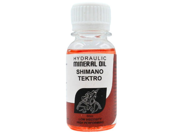 בקבוק שמן הידראולי מינרלי 60ml אדום טקטרו / שימנו