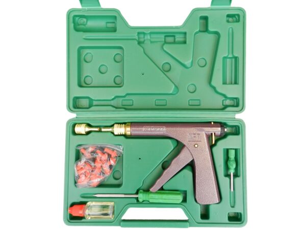 ערכה מקצועית לתיקון פנצ'רים במזוודה לצמיגי טיובלס