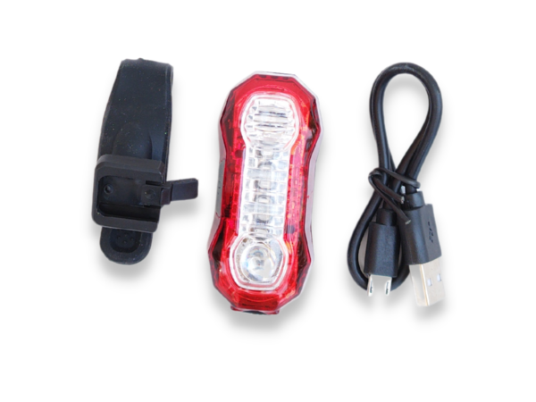 נצנץ לד אדום נטען USB – דגם C