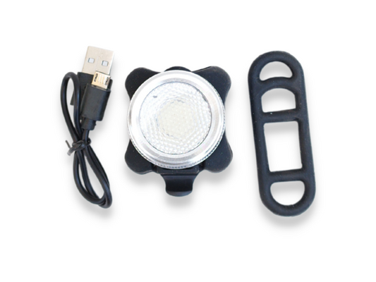 נצנץ לד עגול נטען USB – תופסן גומי