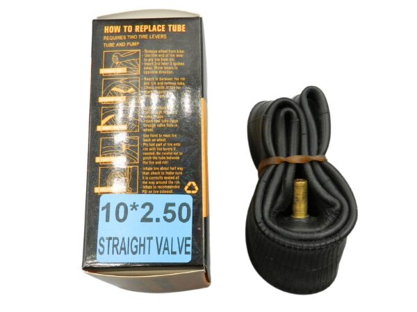 פנימית 10X2.5" ונטיל *ישר קצר*