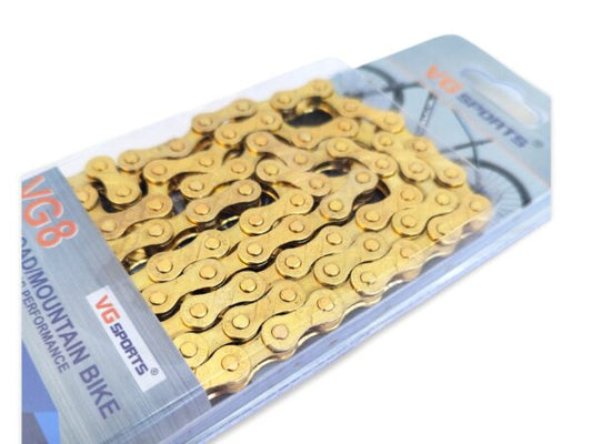 שרשרת איכותית זהב 6-8 הילוכים