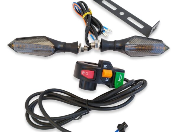 מערכת איתותים לחשמלי עם כפתורים לקורקינטים ואופניים